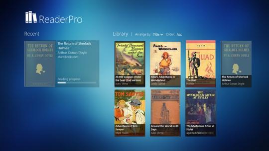 ReaderPro for Windows 8