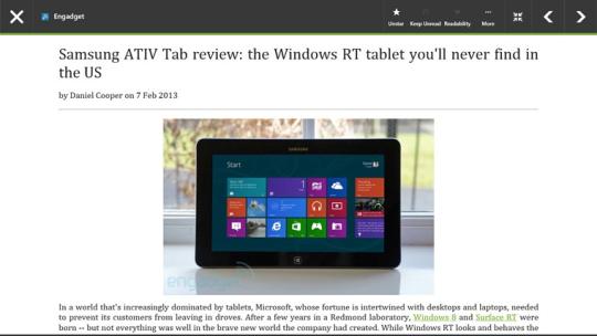 Readly for Windows 8
