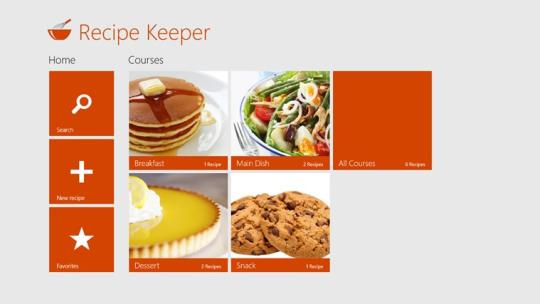 Recipe Keeper for Windows 8