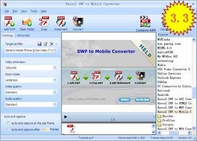 Recool SWF to Mobile Converter