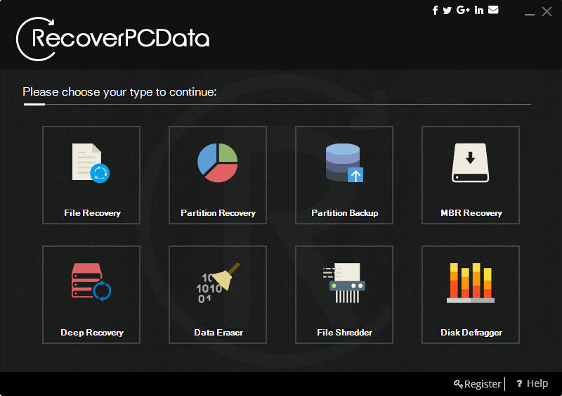 Recover PC Data