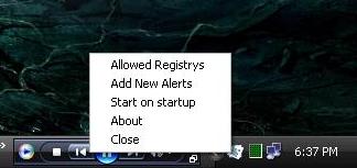 Registry Alert