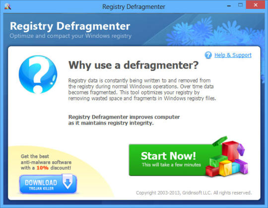 Registry Defragmenter