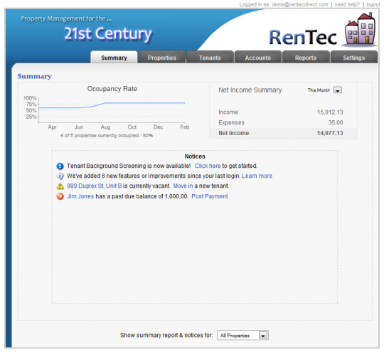 Rentec Direct - Property Manager Edition