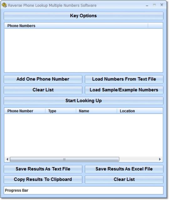 Reverse Phone Lookup Multiple Numbers Software