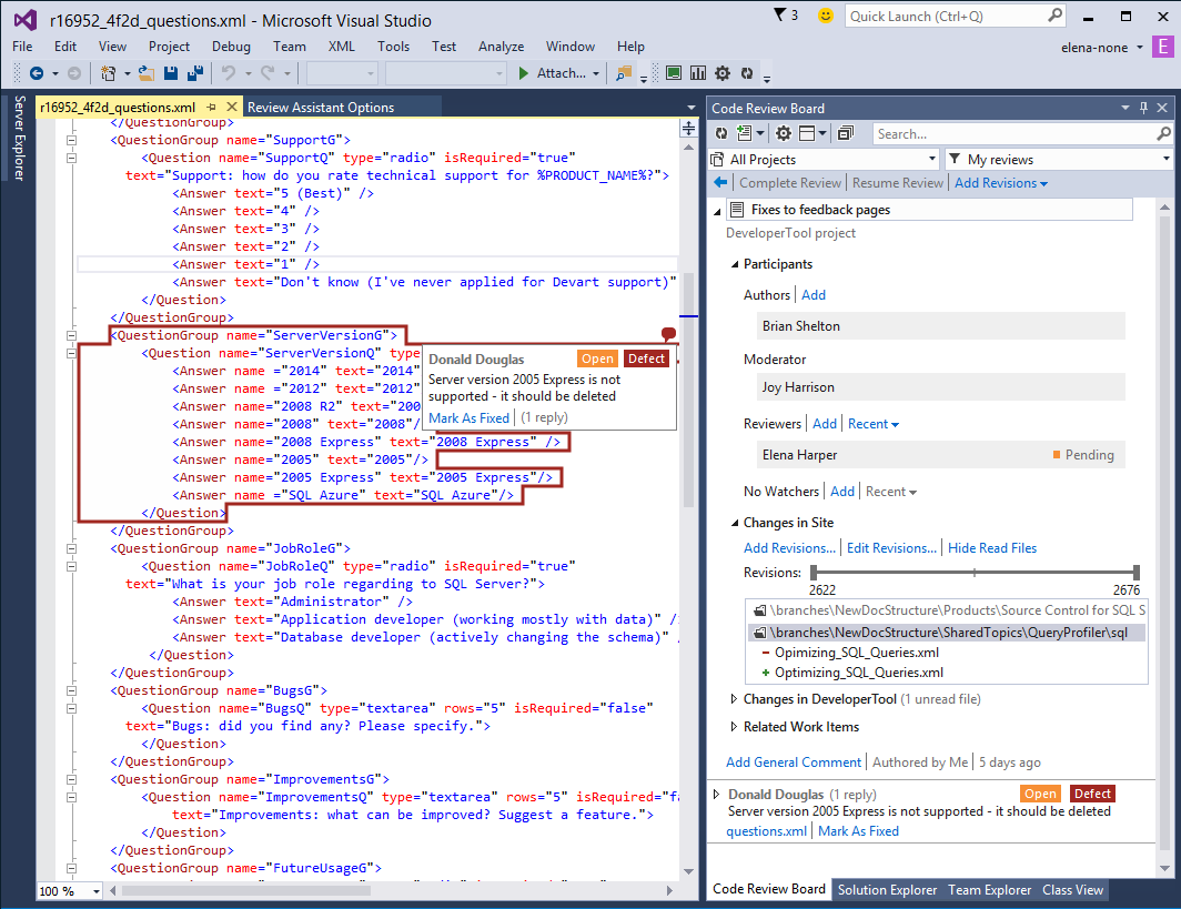Плагин для Visual Studio. Код ревю. Visual Studio Tools. Visual Studio 2005 Express.