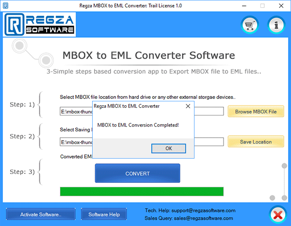 Rezga MBOX to EML Converter