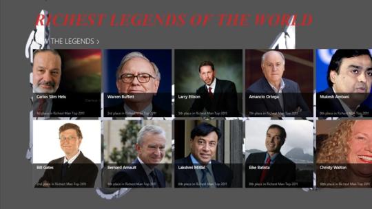Richest Legend of the World for Windows 8