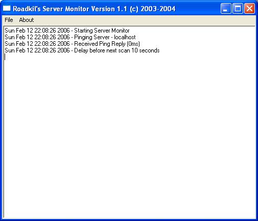 Roadkil's Server Monitor