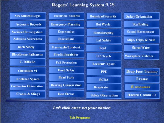Rogers' Learning System