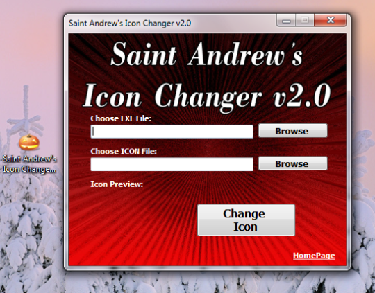 Saint Andrew's Icon Changer