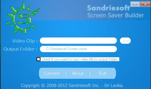 Sandriesoft Screen Saver Builder