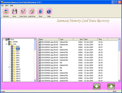 Sanmaxi Memory Card Data Recovery
