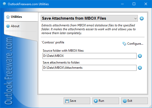 Save Attachments from MBOX Files