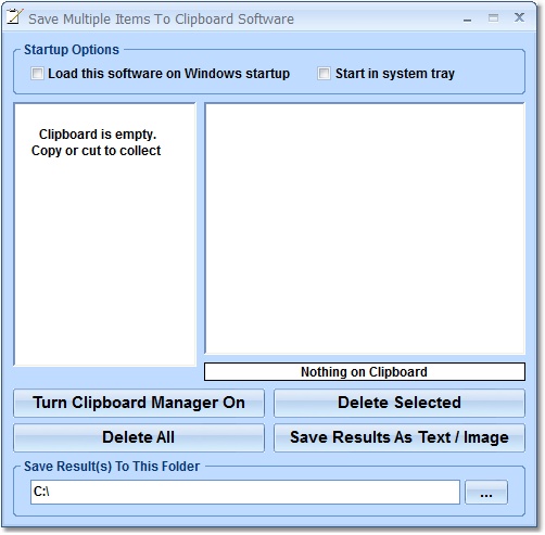Save Multiple Items To Clipboard Software