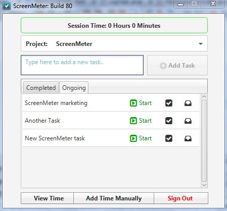 ScreenMeter Client