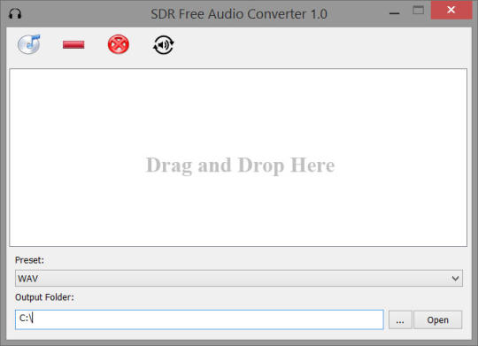 SDR Free Audio Converter