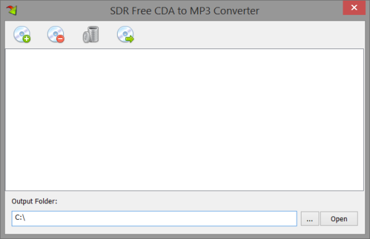 SDR Free CDA to MP3 Converter