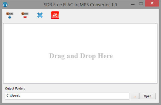 SDR Free Flac to MP3 Converter