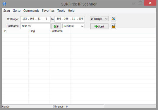 SDR Free IP Scanner