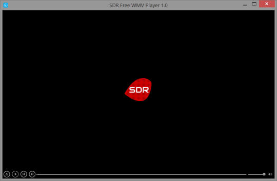 SDR Free WMV Player