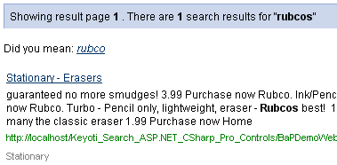 Search for ASP.NET