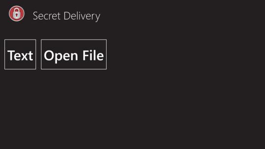 Secret Delivery for Windows 8