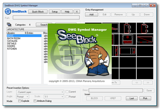 SeeBlock DWG Symbol Manager