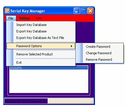 Serial Key Manager