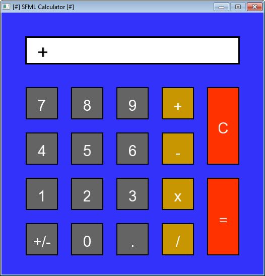 SFML Calculator