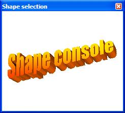 Shape Console