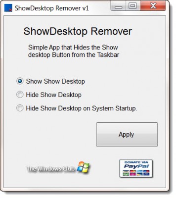 ShowDesktop Remover