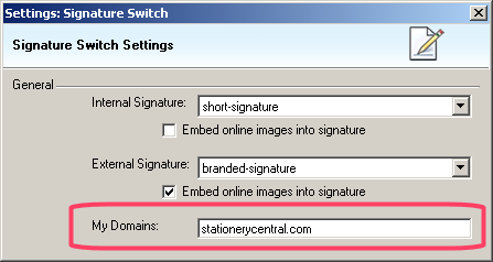 Signature Switch for Outlook