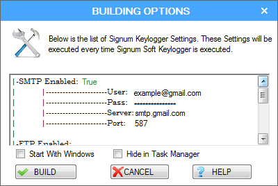 Signum Soft Keylogger
