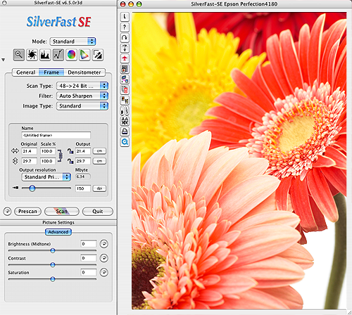 SilverFast SE Microtek (Mac)