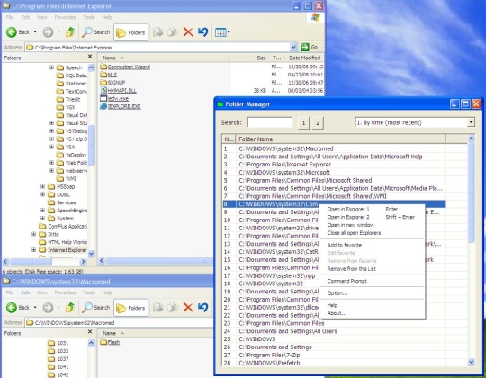 SimBust Folder Manager