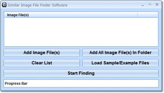Similar Image File Finder Software