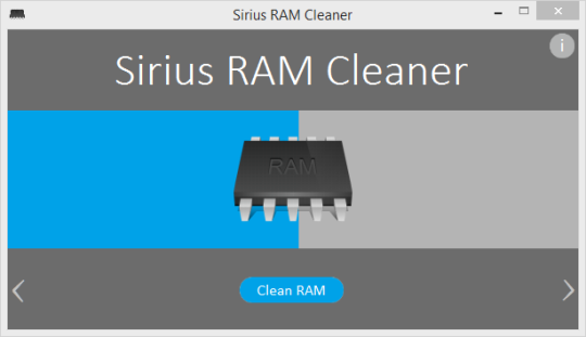 Sirius RAM Cleaner