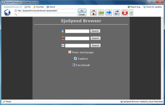 SjoSpeed Browser