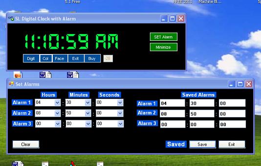 SL Talking Alarm Clock