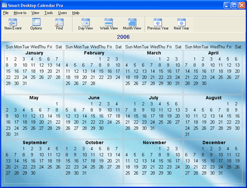 Smart Desktop Calendar
