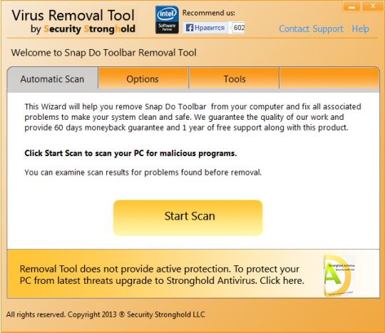 SnapDo Toolbar Removal Tool