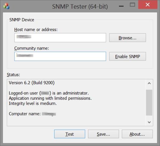 SNMP Tester