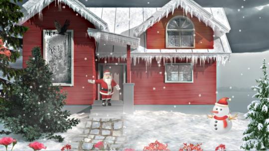 Snowy Christmas 3D