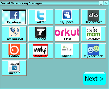 Social Networking Manager