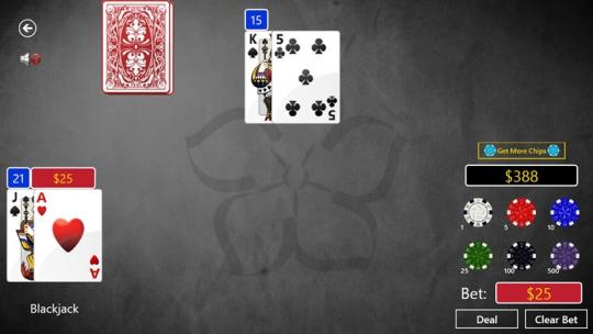 SouthernTouch BlackJack for Windows 8