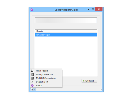 Speedy Report Client, Multi User