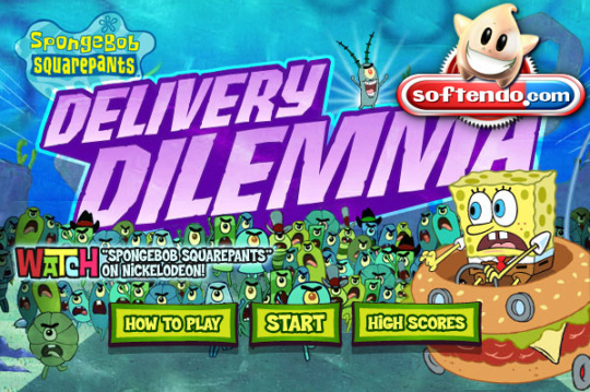 SpongeBob Delivery Dilemma