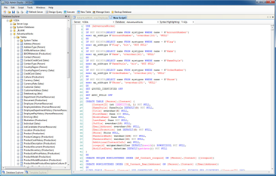 SQL Admin Studio (64-Bit)