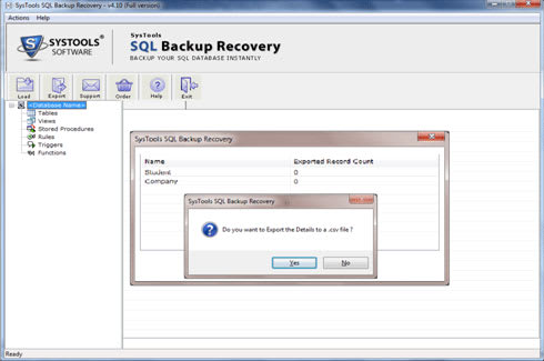 SQL Backup Database Recovery Tool